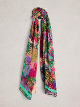 Sophie Printed Scarf in PINK PRINT