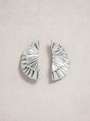 Scarlett Earring in SILVER TONE METALLIC