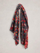 Selma Midweight Scarf in GREY MULTI