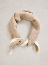 Emma Triangle Scarf in DARK NATURAL