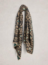 Selma Midweight Scarf in NATURAL MULTI