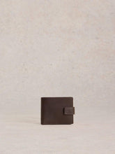 Rufus Leather Wallet in DARK BROWN