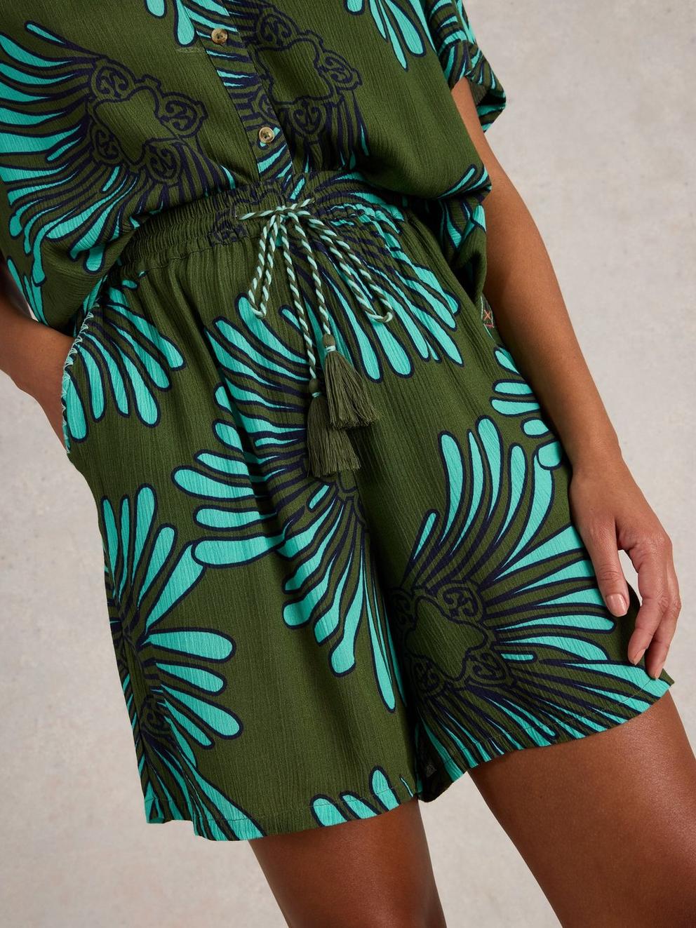 Sloane Short in GREEN MULTI