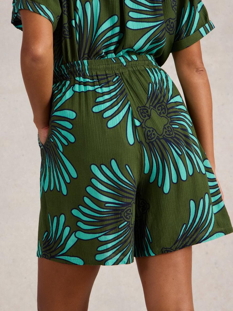 Sloane Short in GREEN MULTI