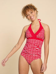 Reversible Fold Down Bottom in RED MULTI