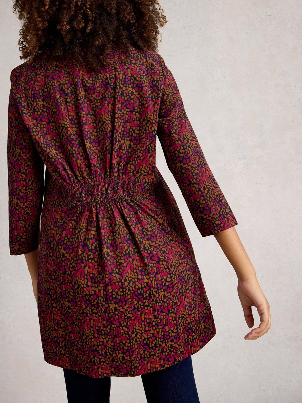 Blake Cord Tunic in PINK MULTI