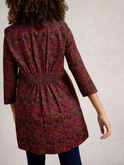 Blake Cord Tunic in PINK MULTI