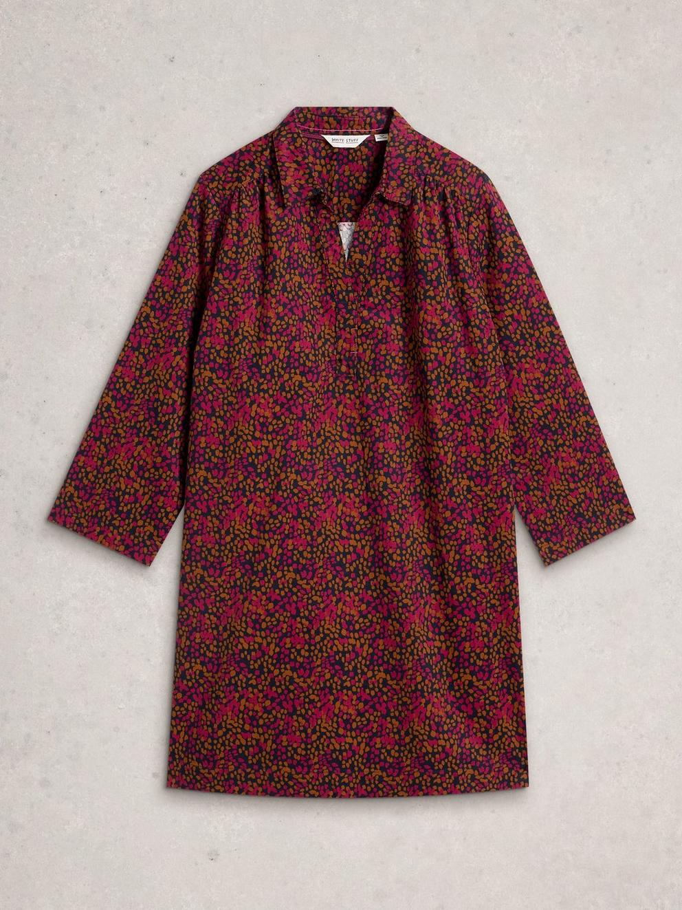 Blake Cord Tunic in PINK MULTI