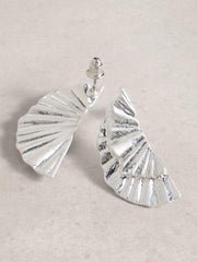 Scarlett Earring in SILVER TONE METALLIC