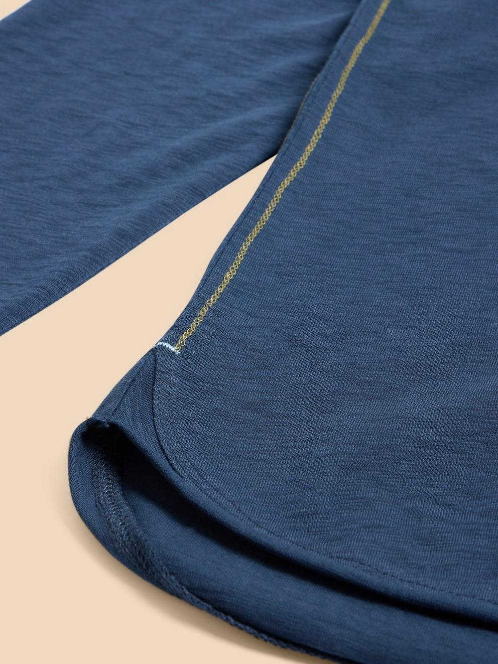 CLARA LS TEE in DARK NAVY